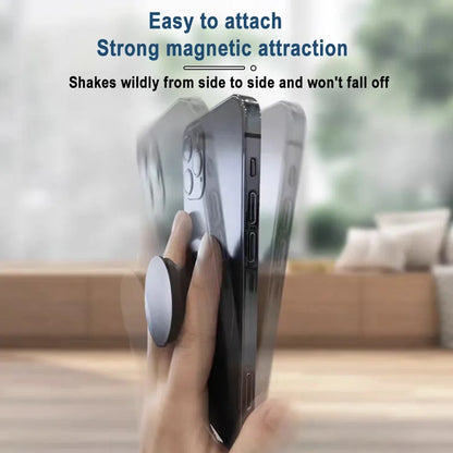 Grippopso Magnetic Folding Mobile Phone Grip Holder Socket Support Tok for Iphone 16 15 14 13 Ring Finger Expanding Stand